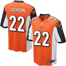 Youth Nike Cincinnati Bengals #22 William Jackson Game Orange Alternate NFL Jersey
