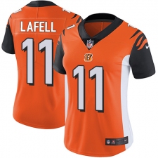 Women's Nike Cincinnati Bengals #11 Brandon LaFell Vapor Untouchable Limited Orange Alternate NFL Jersey