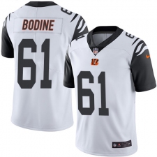 Youth Nike Cincinnati Bengals #61 Russell Bodine Limited White Rush Vapor Untouchable NFL Jersey