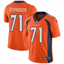 Youth Nike Denver Broncos #71 Donald Stephenson Elite Orange Team Color NFL Jersey