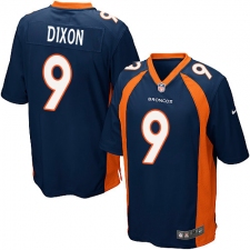 Men's Nike Denver Broncos #9 Riley Dixon Game Navy Blue Alternate NFL Jersey