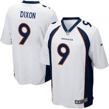 Men's Nike Denver Broncos #9 Riley Dixon Game White NFL Jersey