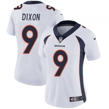 Women's Nike Denver Broncos #9 Riley Dixon Elite White NFL Jersey