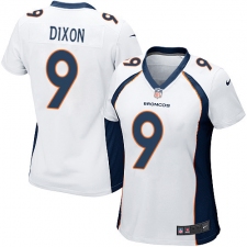 Women's Nike Denver Broncos #9 Riley Dixon Game White NFL Jersey