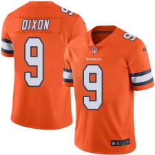 Youth Nike Denver Broncos #9 Riley Dixon Elite Orange Rush Vapor Untouchable NFL Jersey