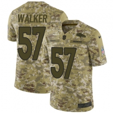 Men's Nike Denver Broncos #57 Demarcus Walker Limited Camo 2018 Salute to Service NFL Jersey