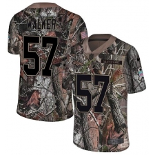 Youth Nike Denver Broncos #57 Demarcus Walker Limited Camo Rush Realtree NFL Jersey