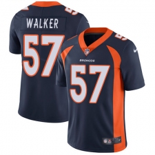 Youth Nike Denver Broncos #57 Demarcus Walker Navy Blue Alternate Vapor Untouchable Limited Player NFL Jersey