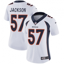 Women's Nike Denver Broncos #57 Tom Jackson Elite White NFL Jersey