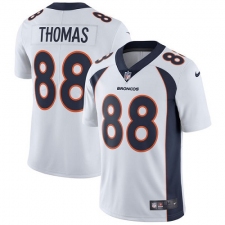 Men's Nike Denver Broncos #88 Demaryius Thomas White Vapor Untouchable Limited Player NFL Jersey