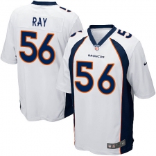 Men's Nike Denver Broncos #56 Shane Ray Game White NFL Jersey