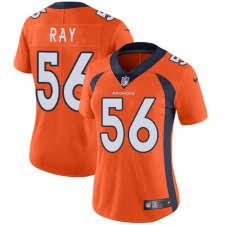 Women's Nike Denver Broncos #56 Shane Ray Elite Orange Team Color NFL Jersey