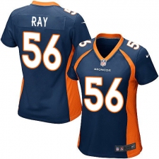 Women's Nike Denver Broncos #56 Shane Ray Game Navy Blue Alternate NFL Jersey