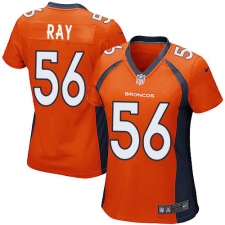 Women's Nike Denver Broncos #56 Shane Ray Game Orange Team Color NFL Jersey