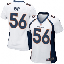 Women's Nike Denver Broncos #56 Shane Ray Game White NFL Jersey