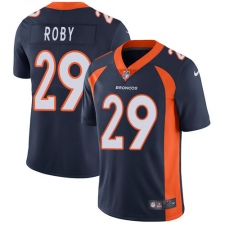 Youth Nike Denver Broncos #29 Bradley Roby Elite Navy Blue Alternate NFL Jersey