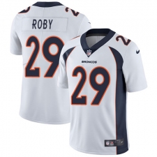 Youth Nike Denver Broncos #29 Bradley Roby Elite White NFL Jersey