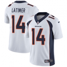 Youth Nike Denver Broncos #14 Cody Latimer Elite White NFL Jersey