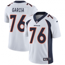 Youth Nike Denver Broncos #76 Max Garcia White Vapor Untouchable Limited Player NFL Jersey