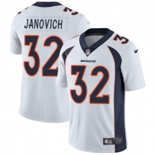 Youth Nike Denver Broncos #32 Andy Janovich Elite White NFL Jersey
