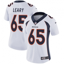 Women's Nike Denver Broncos #65 Ronald Leary Elite White NFL Jersey