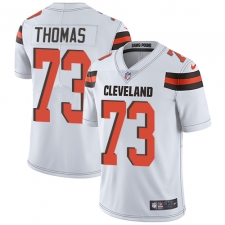 Youth Nike Cleveland Browns #73 Joe Thomas White Vapor Untouchable Limited Player NFL Jersey