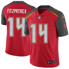 Men's Nike Tampa Bay Buccaneers #14 Ryan Fitzpatrick Limited Red Rush Drift Fashion NFL Jersey
