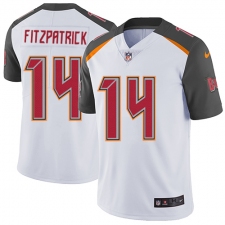Men's Nike Tampa Bay Buccaneers #14 Ryan Fitzpatrick White Vapor Untouchable Limited Player NFL Jersey