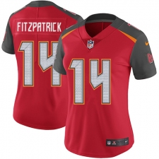 Women's Nike Tampa Bay Buccaneers #14 Ryan Fitzpatrick Elite Red Team Color NFL Jersey