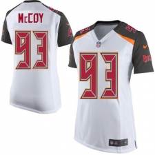 Women's Nike Tampa Bay Buccaneers #93 Gerald McCoy Game White NFL Jersey