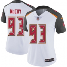 Women's Nike Tampa Bay Buccaneers #93 Gerald McCoy White Vapor Untouchable Limited Player NFL Jersey
