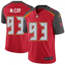 Youth Nike Tampa Bay Buccaneers #93 Gerald McCoy Red Team Color Vapor Untouchable Limited Player NFL Jersey