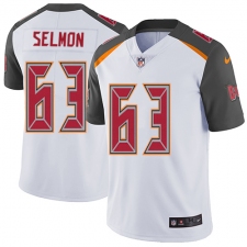 Youth Nike Tampa Bay Buccaneers #63 Lee Roy Selmon White Vapor Untouchable Limited Player NFL Jersey