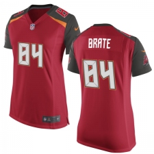 Women's Nike Tampa Bay Buccaneers #84 Cameron Brate Game Red Team Color NFL Jersey