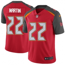 Youth Nike Tampa Bay Buccaneers #22 Doug Martin Elite Red Team Color NFL Jersey