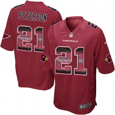 Youth Nike Arizona Cardinals #21 Patrick Peterson Limited Red Strobe NFL Jersey