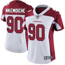 Women's Nike Arizona Cardinals #90 Robert Nkemdiche Elite White NFL Jersey