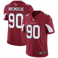 Youth Nike Arizona Cardinals #90 Robert Nkemdiche Red Team Color Vapor Untouchable Limited Player NFL Jersey