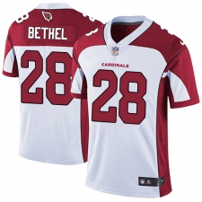 Men's Nike Arizona Cardinals #28 Justin Bethel White Vapor Untouchable Limited Player NFL Jersey