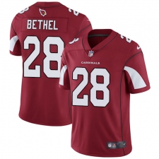 Youth Nike Arizona Cardinals #28 Justin Bethel Red Team Color Vapor Untouchable Limited Player NFL Jersey