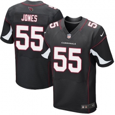 Men's Nike Arizona Cardinals #55 Chandler Jones Elite Black Alternate NFL Jersey