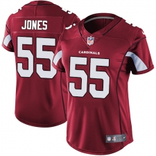 Women's Nike Arizona Cardinals #55 Chandler Jones Elite Red Team Color NFL Jersey