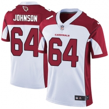 Youth Nike Arizona Cardinals #64 Dorian Johnson Elite White NFL Jersey