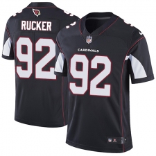 Men's Nike Arizona Cardinals #92 Frostee Rucker Black Alternate Vapor Untouchable Limited Player NFL Jersey