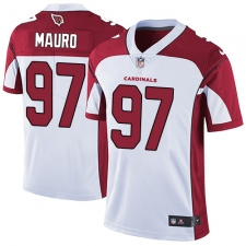 Men's Nike Arizona Cardinals #97 Josh Mauro White Vapor Untouchable Limited Player NFL Jersey