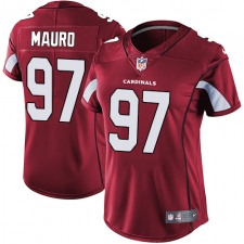Women's Nike Arizona Cardinals #97 Josh Mauro Elite Red Team Color NFL Jersey