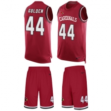 Men's Nike Arizona Cardinals #44 Markus Golden Limited Red Tank Top Suit NFL Jersey