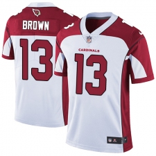 Men's Nike Arizona Cardinals #13 Jaron Brown White Vapor Untouchable Limited Player NFL Jersey