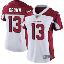 Women's Nike Arizona Cardinals #13 Jaron Brown Elite White NFL Jersey