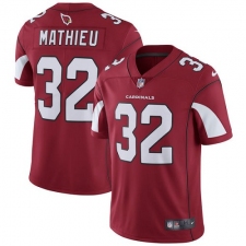Men's Nike Arizona Cardinals #32 Tyrann Mathieu Red Team Color Vapor Untouchable Limited Player NFL Jersey